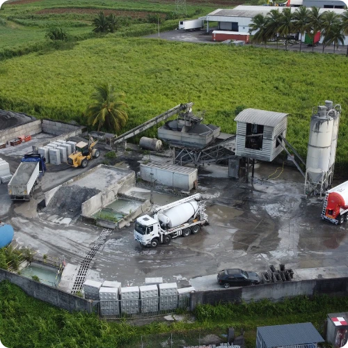 installation lamentin transbéton guadeloupe